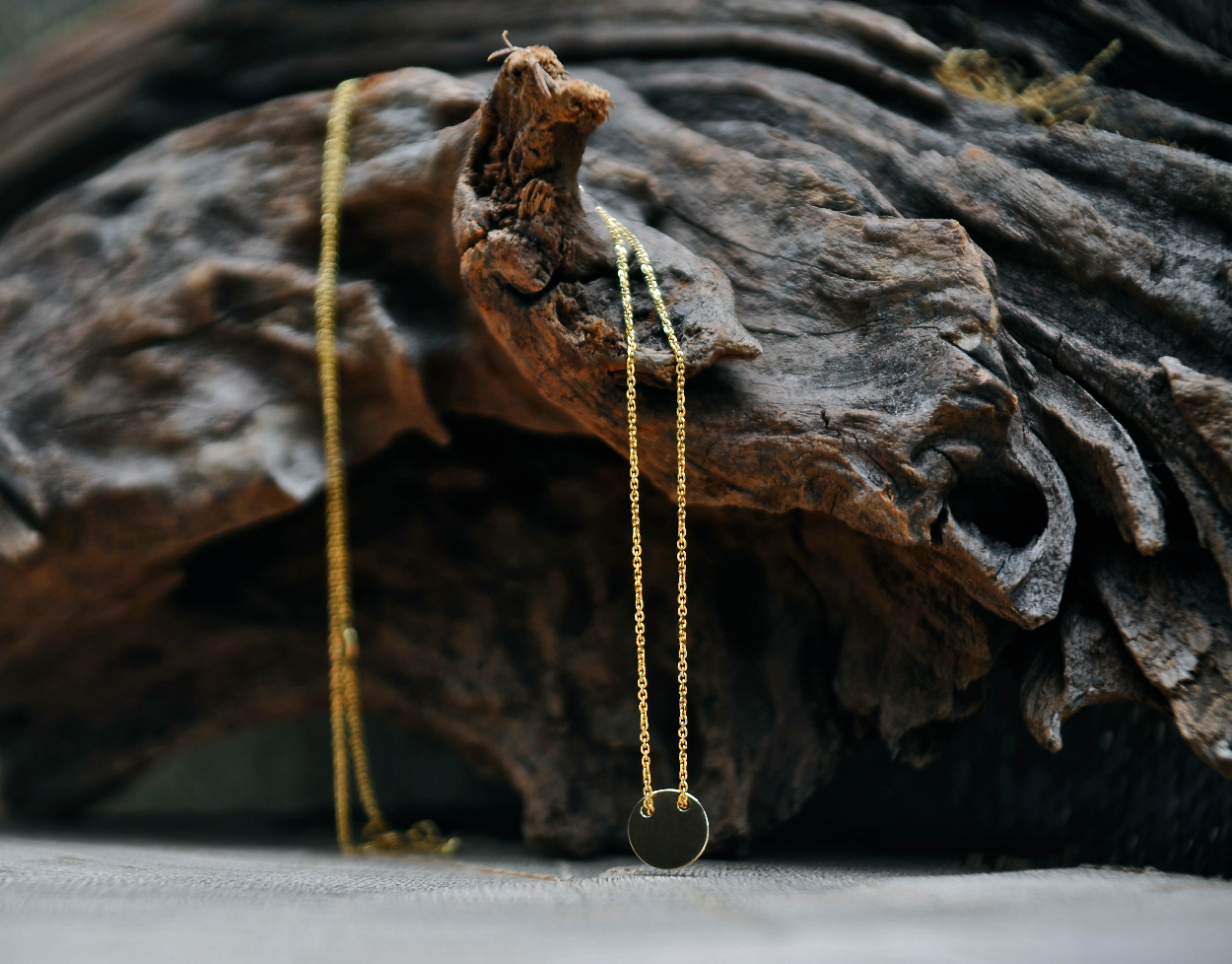 Gouden Kettinkje met Labeltje