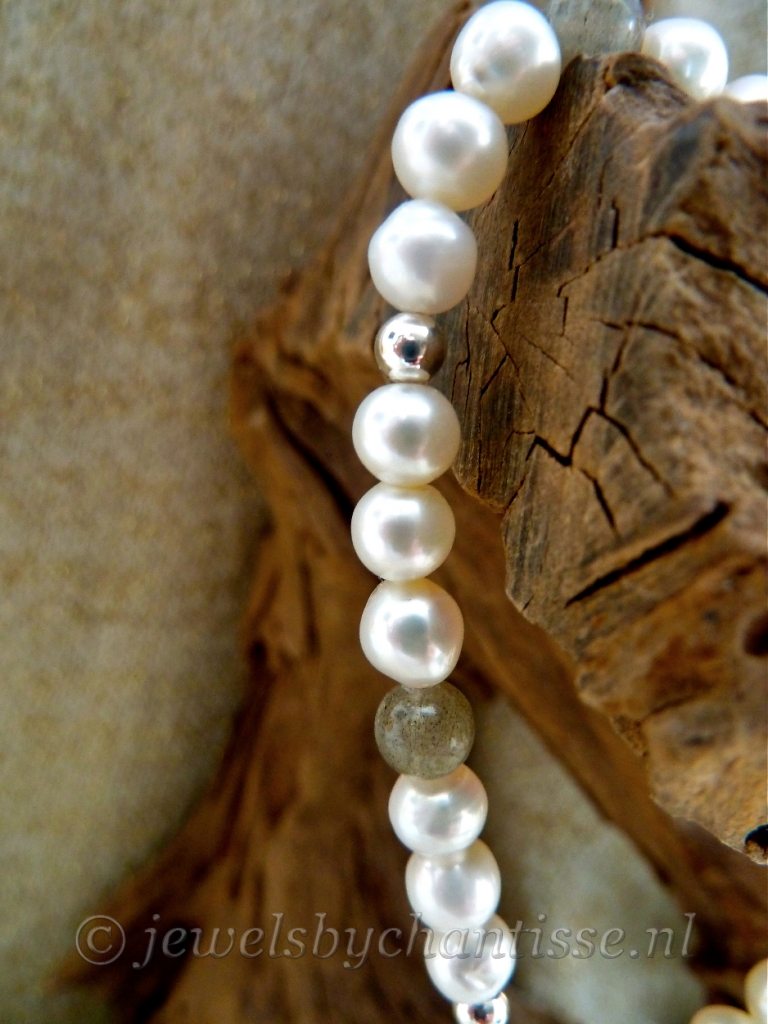 Parelarmbandje met Labradoriet 3 Parelarmbandje met Labradoriet