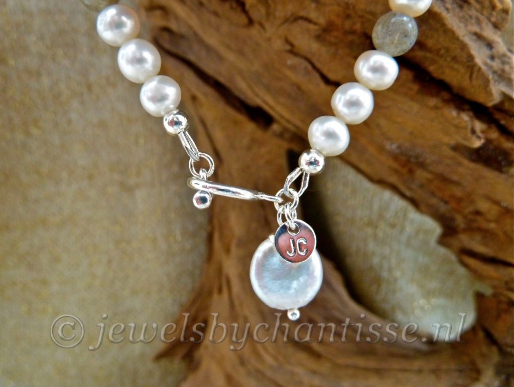 Parelarmbandje met Labradoriet 4 Parelarmbandje met Labradoriet