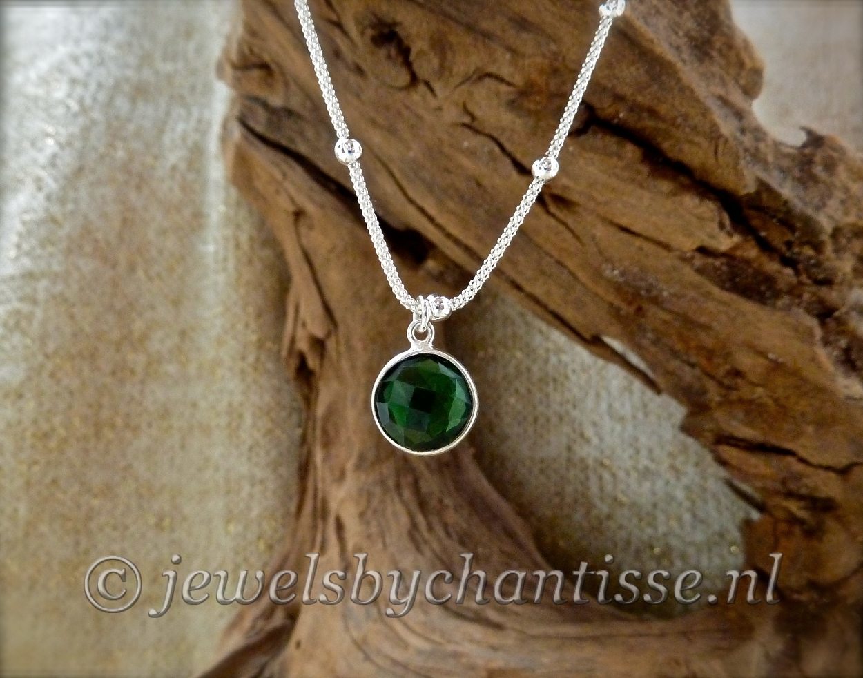 Zilveren Armbandje met Toermalijn 2 Zilveren Armbandje met Toermalijn