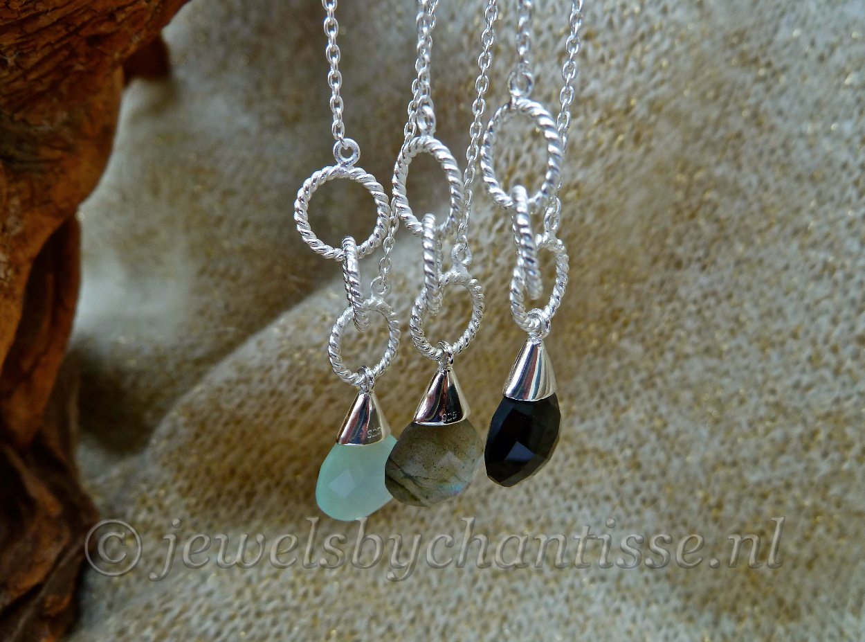 Zilveren Armbandje met Onyx 4 Zilveren Armbandje met Onyx