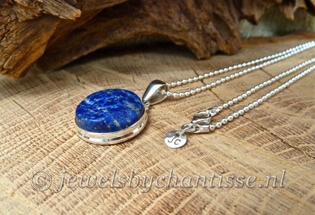 Bolletjesketting met Lapis Lazuli 6 Bolletjesketting met Lapis Lazuli