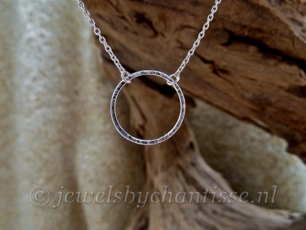 Zilveren Armband met Rondje 2 Zilveren Armband met Rondje