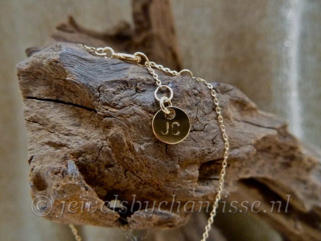 Gouden Armband met Rondje 4 Gouden Armband met Rondje