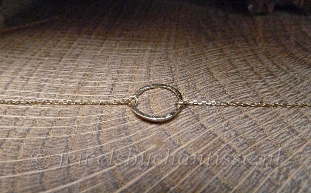 Gouden Armband met Rondje 5 Gouden Armband met Rondje