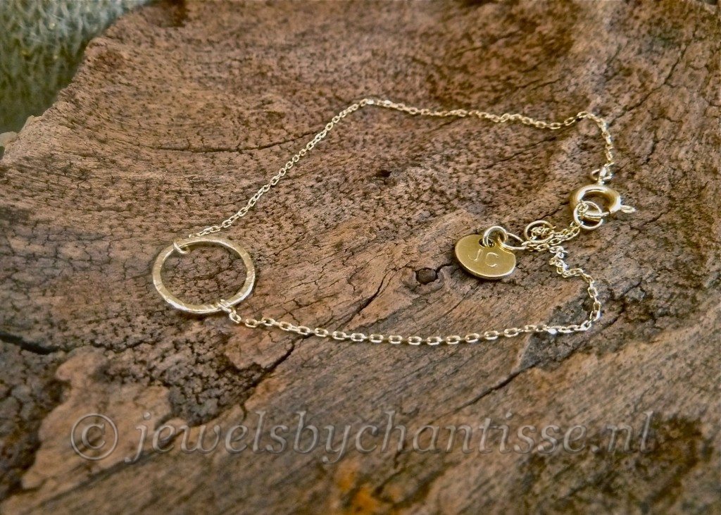 Gouden Armband met Rondje 7 Gouden Armband met Rondje