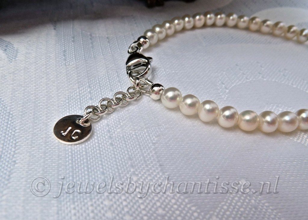 Parelarmband met Prasioliet 6 Parelarmband met Prasioliet